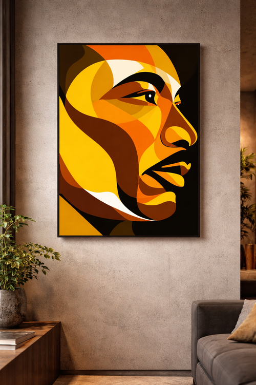 Dream In Color | Dr. Martin Luther King Jr. Fine Art Portrait Print