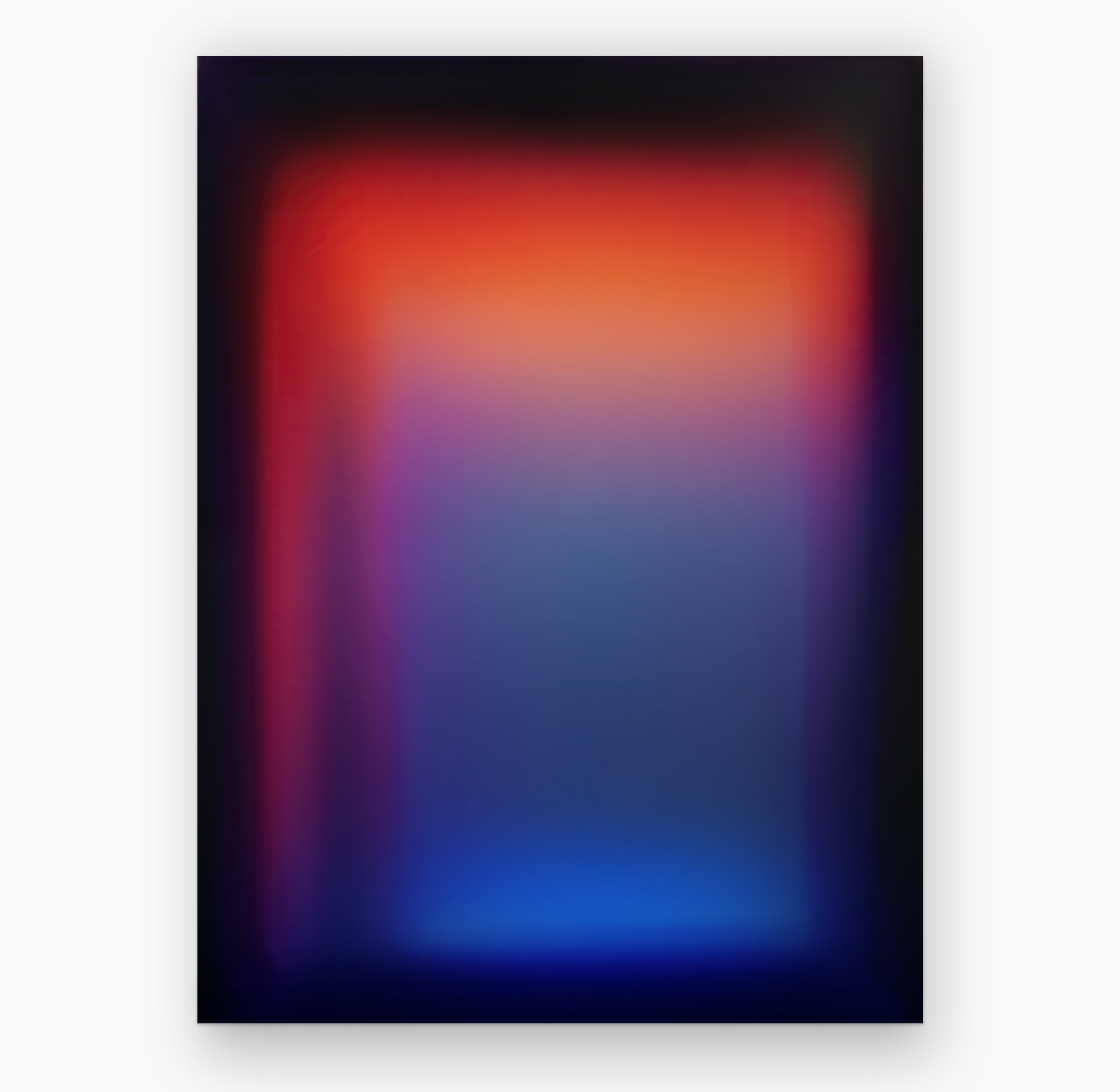 Chromatic Blur | Color-Field Abstract Fine Art Print