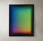 Verdant Luminescence | Color-Field Abstract Fine Art Print